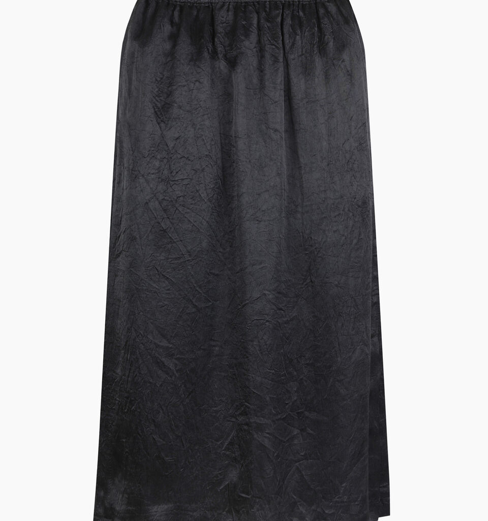 Black midi skirt - sisley k longuette skirts - Black | Sisley K image number 1